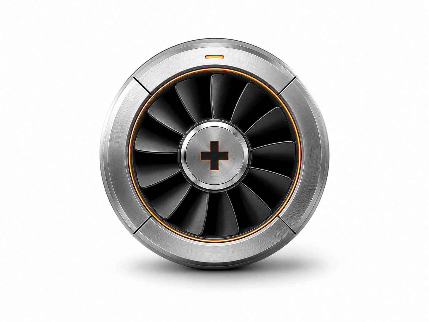 Precision turbine rotor with emergency cross detail